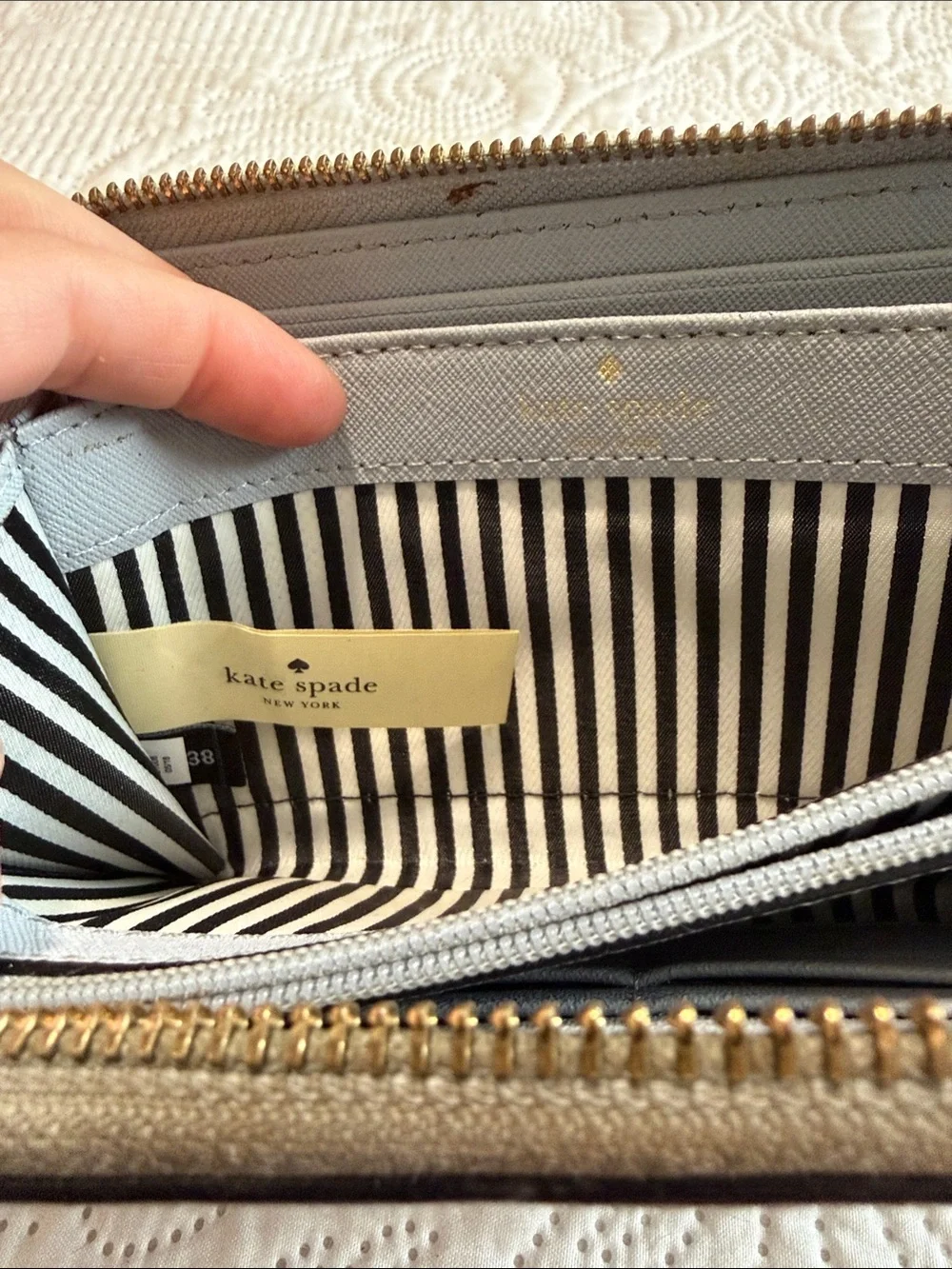 kate spade elegant zip